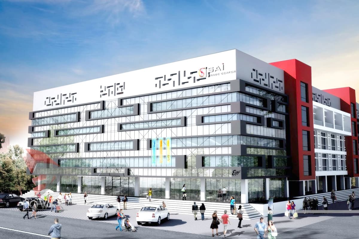 SAI TRADE CENTRE completed project