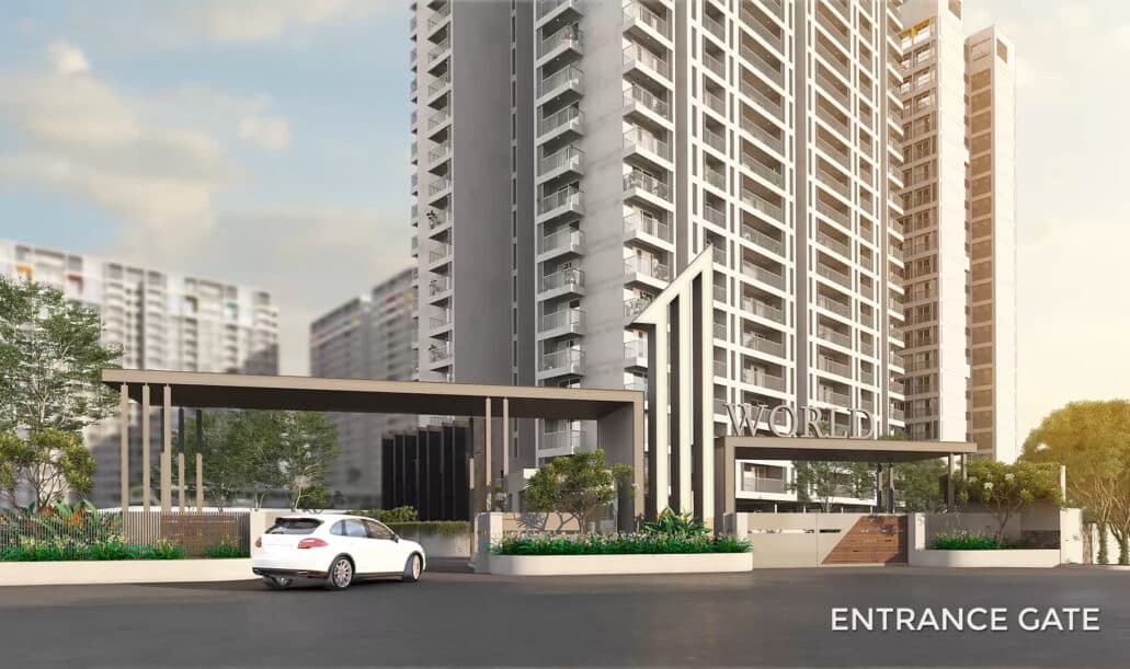 One World entrance gate by Manjeet Pride Group