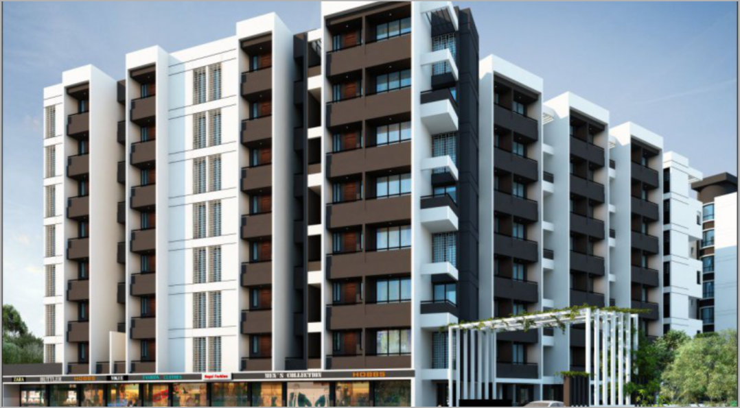 Luxurious Flats along with the Parking Area by top real estate developer in Aurangabad