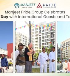 Manjeet Pride Group Celebrates Republic Day with International Guests and Team Spirit