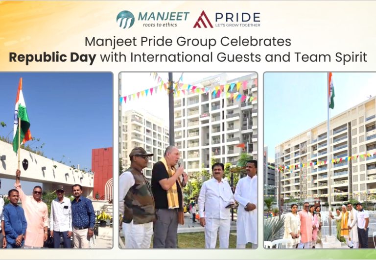 Manjeet Pride Group Celebrates Republic Day with International Guests and Team Spirit