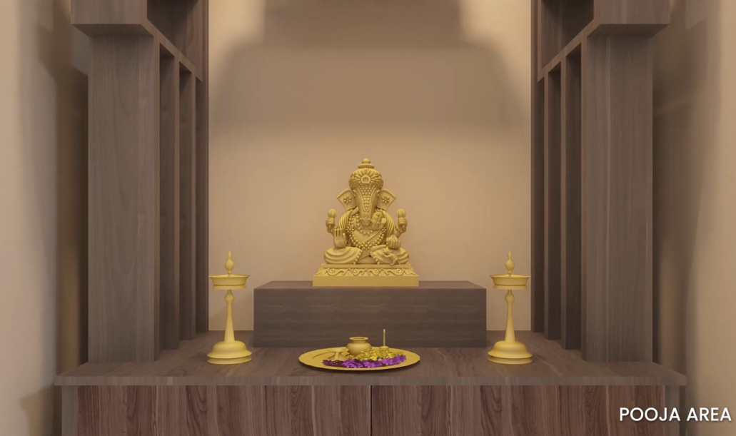 pooja area Pooja Area in Dream World