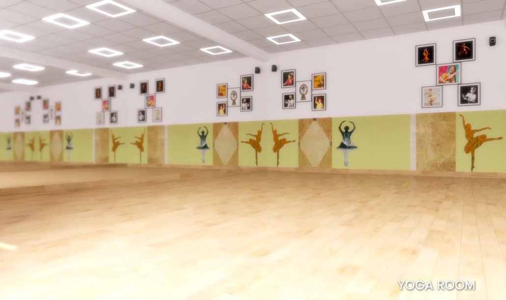 yoga room Yoga Room in Dream World