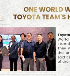 One World Wins Toyota Team’s Hearts